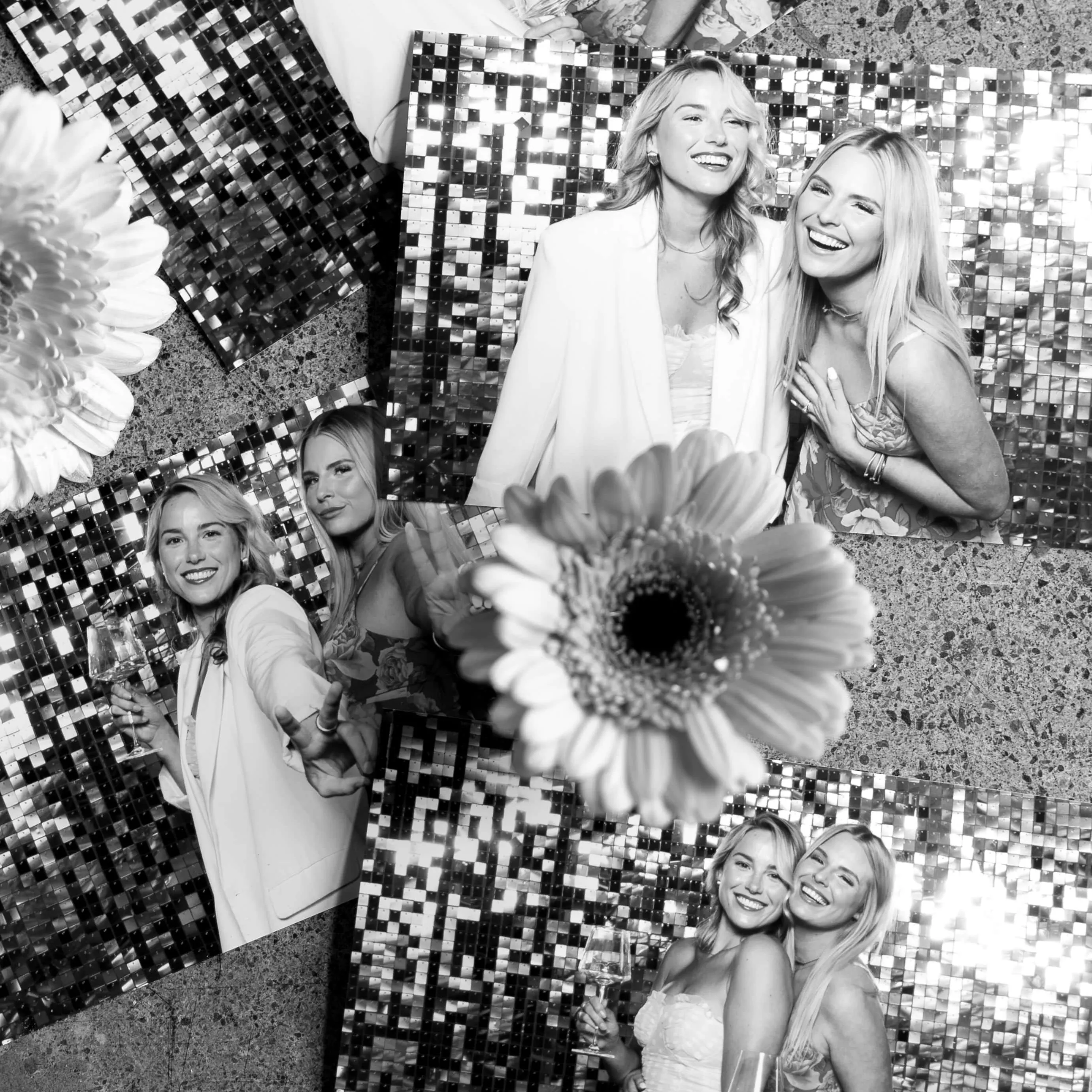 Professional photo booth camera setup